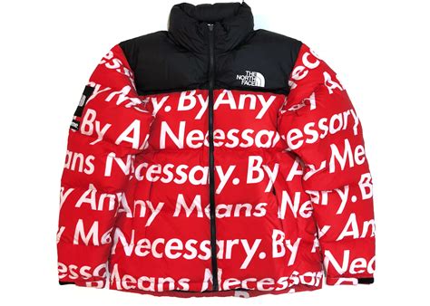 supreme north face jacket cost